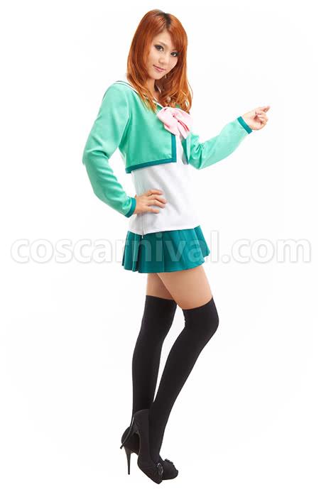 The Prince of Tenni Seigaku Girls Winter School Uniform Cosplay Costume coscarnival