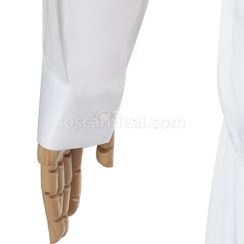 The Promised Neverland Emma White Shirt Skirt Cosplay Costume coscarnival