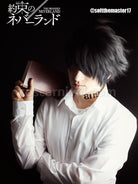the promised neverland ray black short wigs anime cosplay costumes