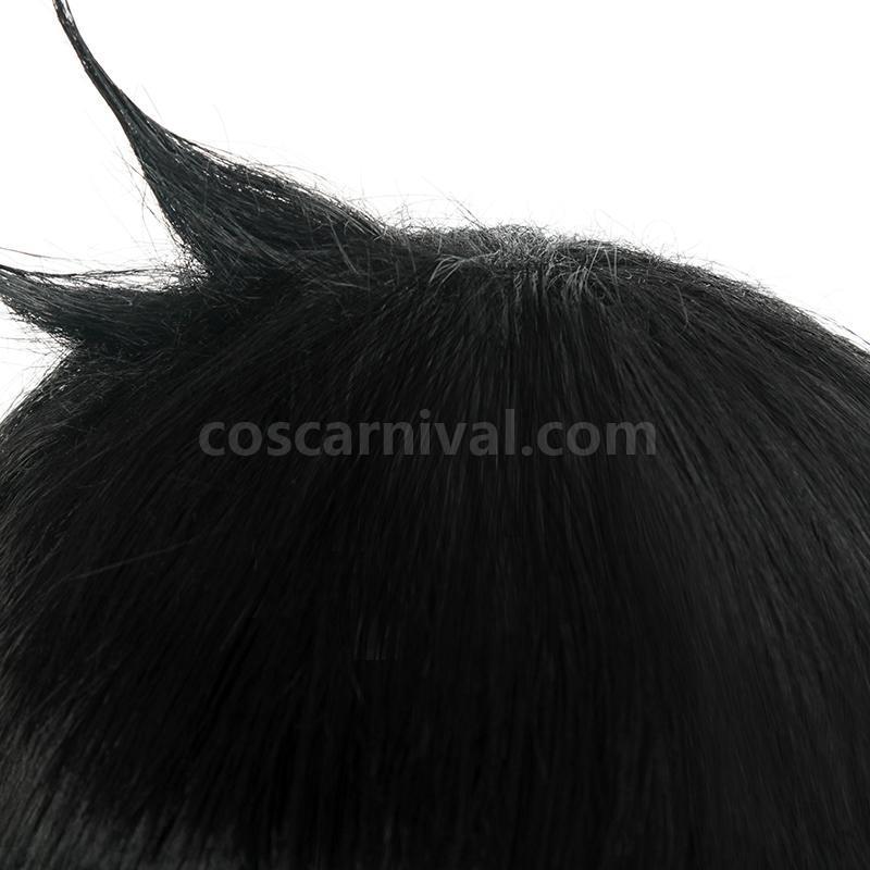 the rising of the shield hero naofumi iwatani black short wigs costumes