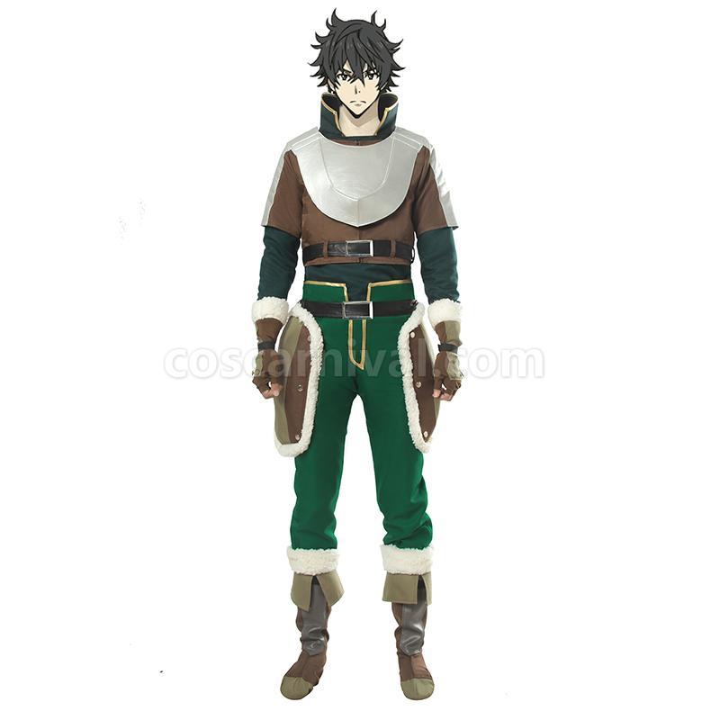 방패 영웅의 상승 이와타니 나오후미 풀 세트 코스프레 의상 coscarnival