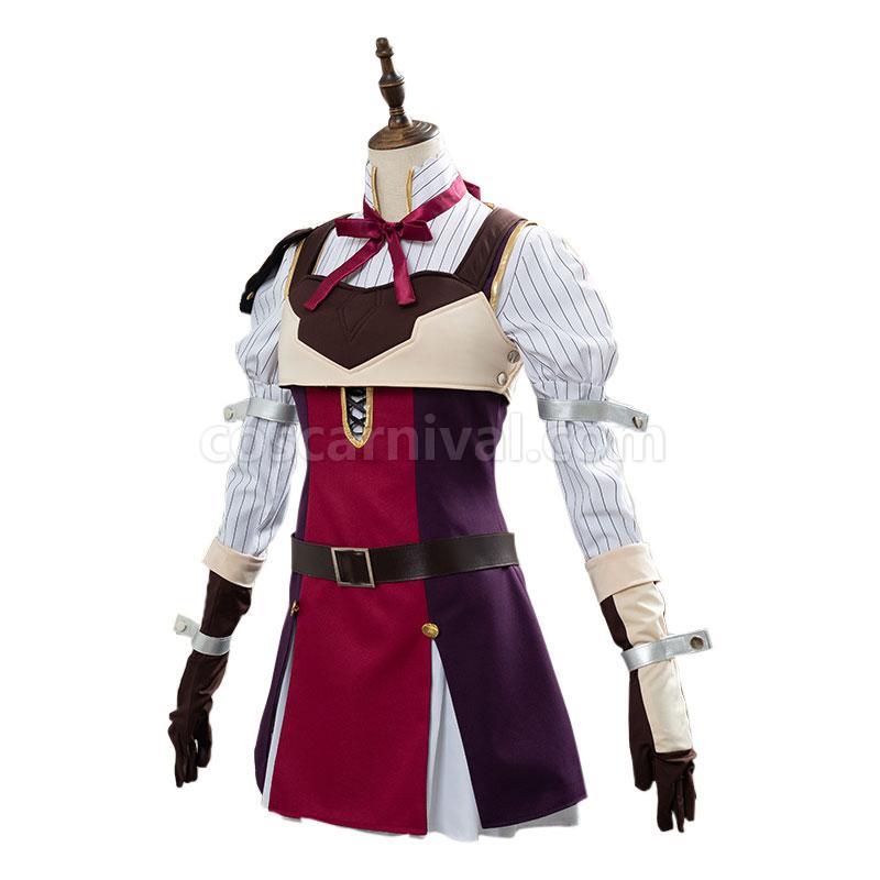 The Rising of the Shield Hero Raphtalia Full Sets Cosplay Costume coscarnival