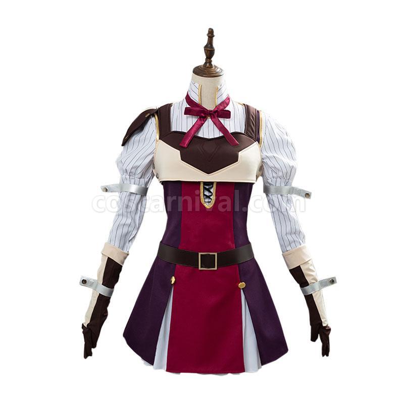 The Rising of the Shield Hero Raphtalia Full Sets Cosplay Costume coscarnival