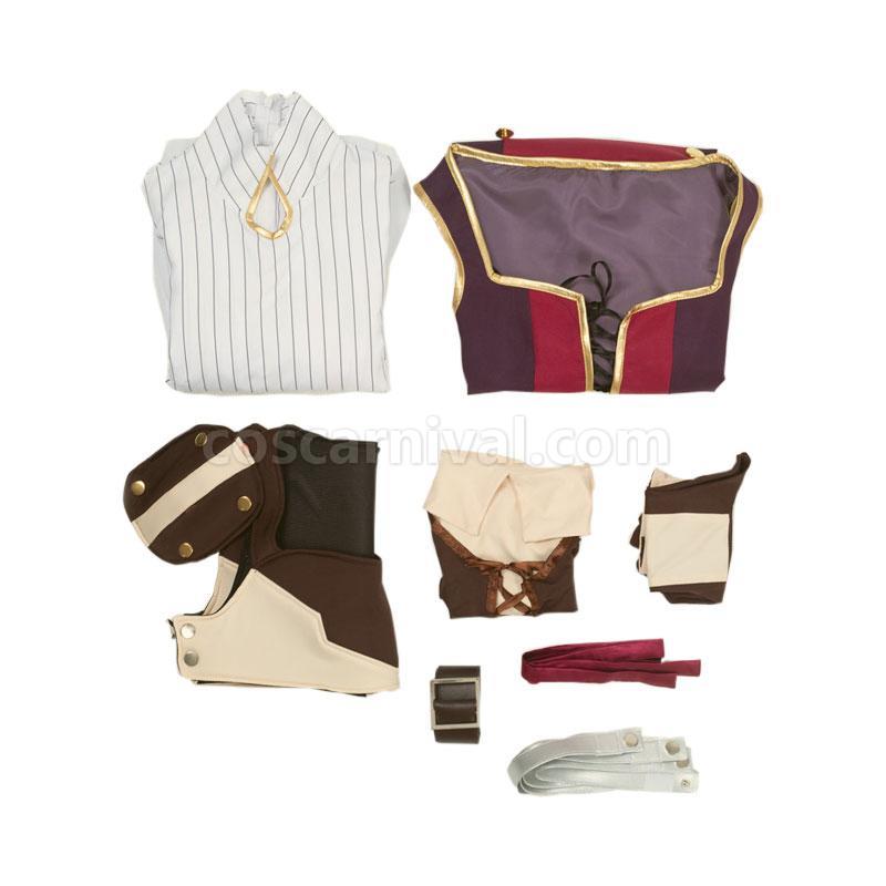 The Rising of the Shield Hero Raphtalia Full Sets Cosplay Costume coscarnival