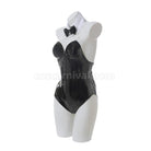 To Love Ru Golden Darkness Konjiki no Yami Black Bunny Girl Cosplay Costume, three-quarter view