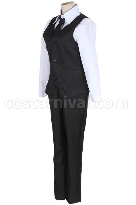 Tokyo Ghoul Kaneki Ken Antique Coffee Shop Work Uniform Cosplay Costume coscarnival