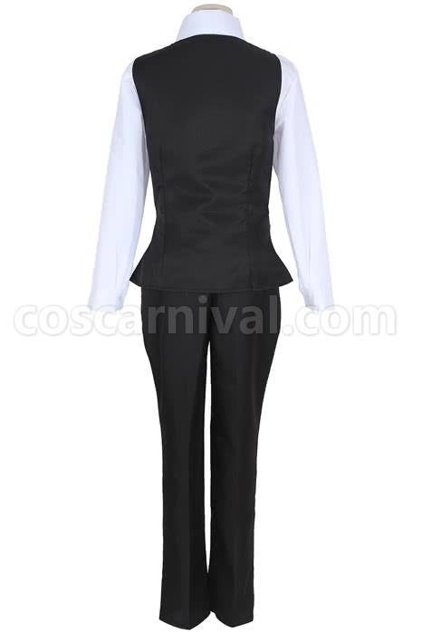 Tokyo Ghoul Kaneki Ken Antique Coffee Shop Work Uniform Cosplay Costume coscarnival