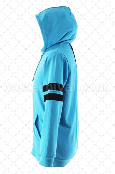 Tokyo Ghoul Kaneki Ken Blue Coat Cosplay Costume coscarnival