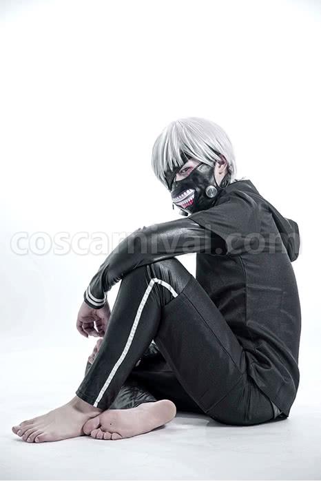 Tokyo Ghoul Ken Kaneki Battle Suits Cosplay Costume coscarnival