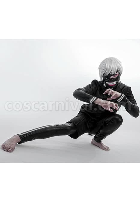 Tokyo Ghoul Ken Kaneki Battle Suits Cosplay Costume coscarnival