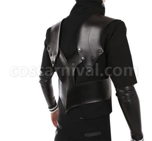 Tokyo Ghouls II Ken Kaneki Leather Suit~Hooded Coat Cosplay Costume coscarnival