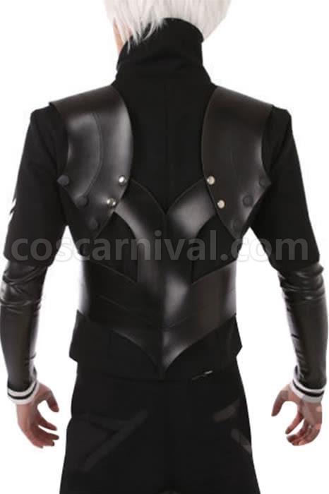 Tokyo Ghouls II Ken Kaneki Leather Suit~Hooded Coat Cosplay Costume coscarnival