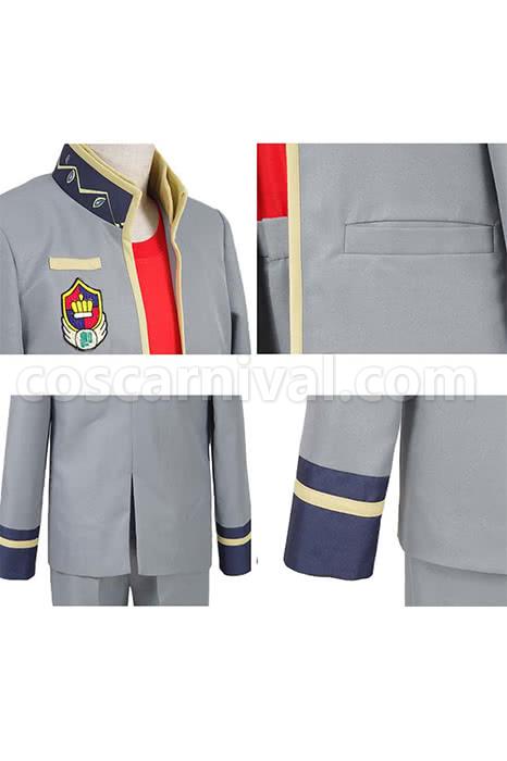 트윈 스타 엑소시스트 Rokuro Enmado 캐주얼 유니폼 코스프레 의상 coscarnival