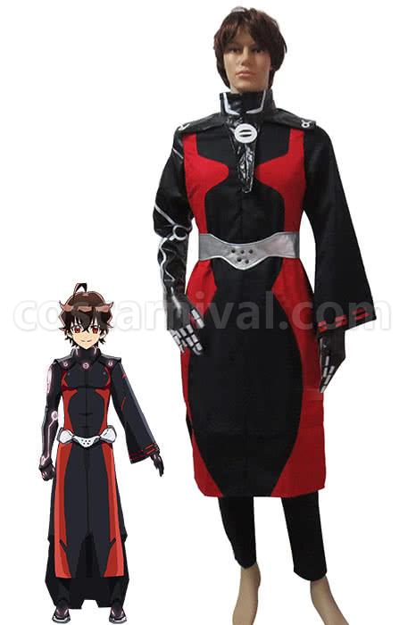 Twin Star Exorcists Rokuro Enmado Cosplay Costume coscarnival