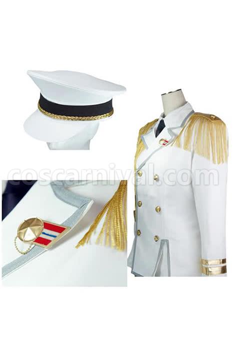Uta No Prince-sama Shining All Star White Military Uniform Cosplay Costume coscarnival