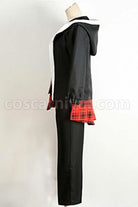 Uta cosplay costume from Tokyo Ghoul, side view