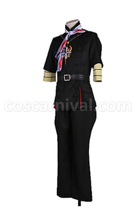 うたの☆プリンスさまっ♪ 来栖翔 黒スーツ コスプレ衣装 coscarnival