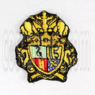 Uta cosplay costume from Tokyo Ghoul, embroidery detail