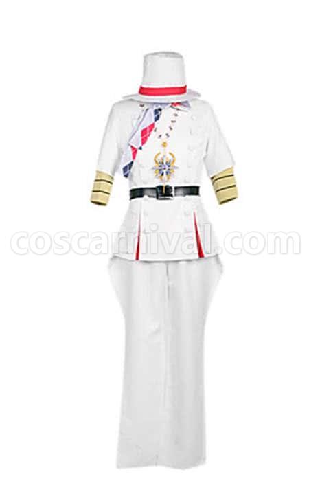 Uta No Prince Syo Kurusu White Polyester Cosplay Costume coscarnival