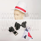 Uta cosplay costume from Tokyo Ghoul, back view