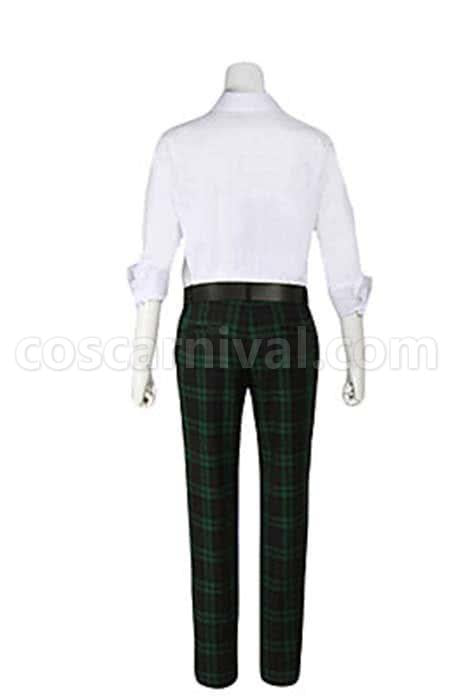 Uta cosplay costume from Tokyo Ghoul, back view