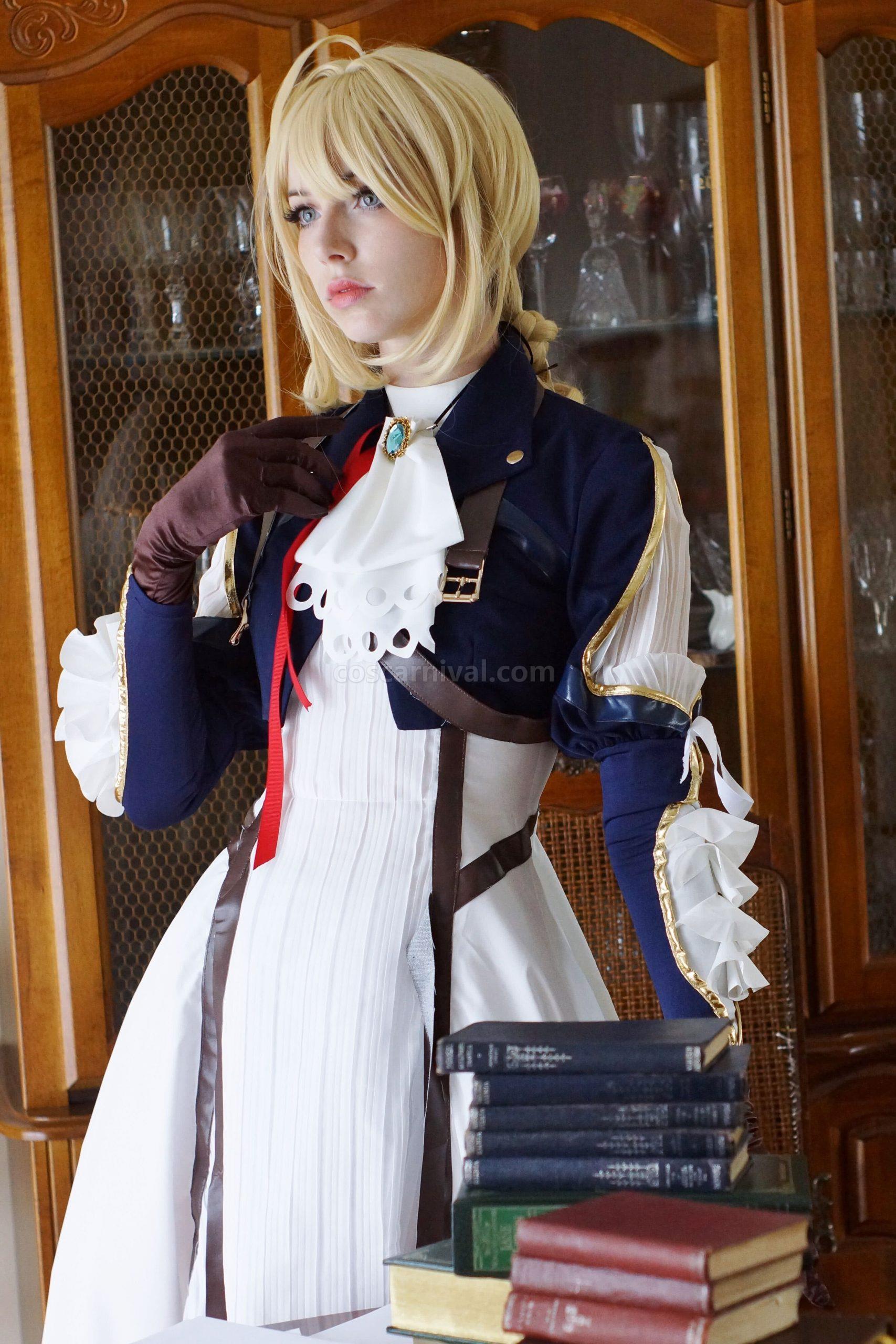 Violet Evergarden Violet Evergarden Cosplay Costume coscarnival