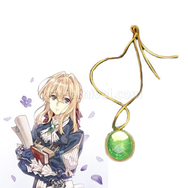 Violet Evergarden Violet Evergarden Necklace Props Cosplay Costume coscarnival