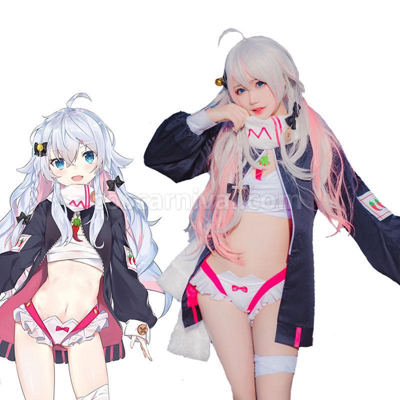 Vtuber Kagura Nana Cosplay Costume coscarnival