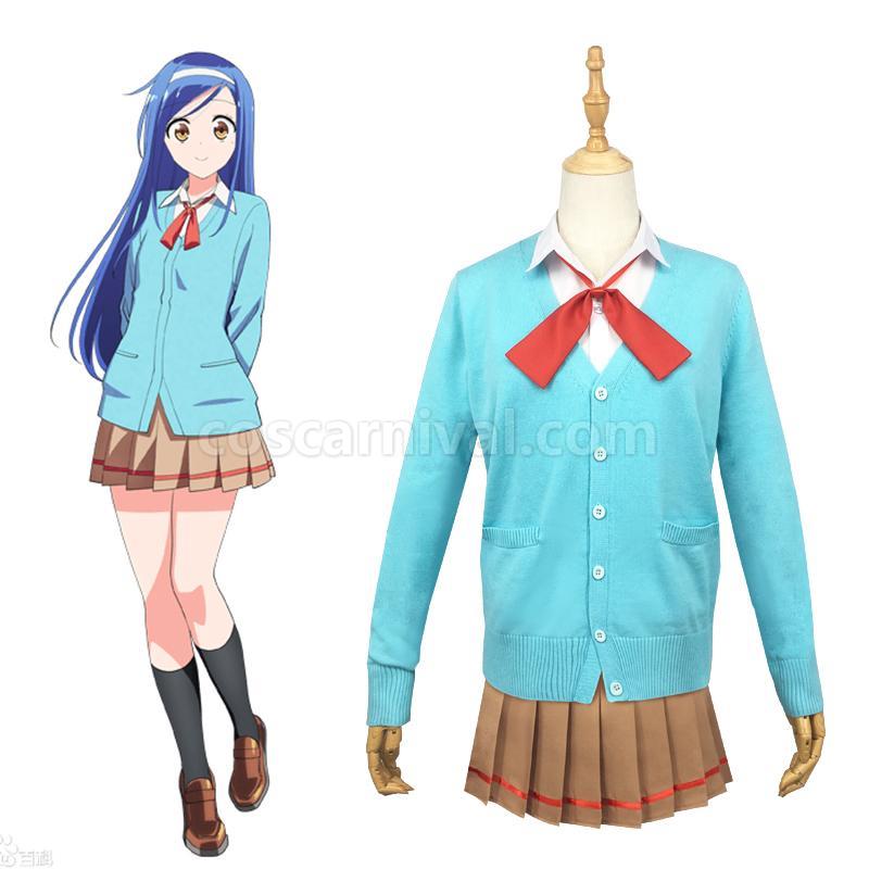 We Never Learn!: Bokuben Furuhashi Fumino Uniform Cosplay Costume coscarnival