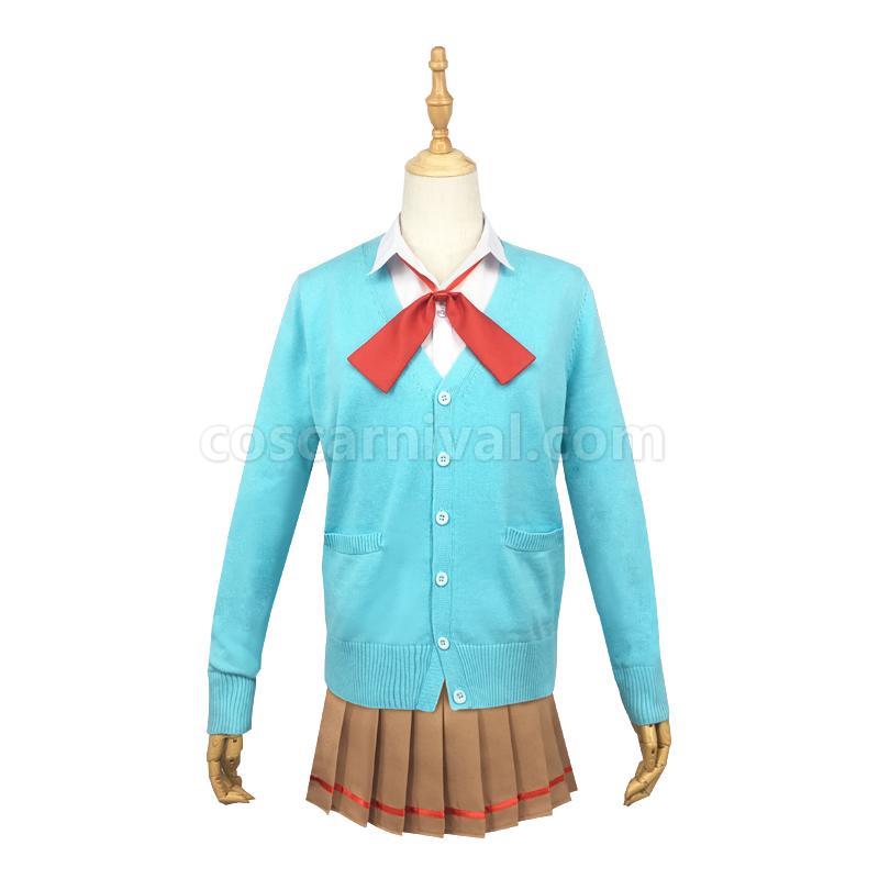 We Never Learn!: Bokuben Furuhashi Fumino Uniform Cosplay Costume coscarnival