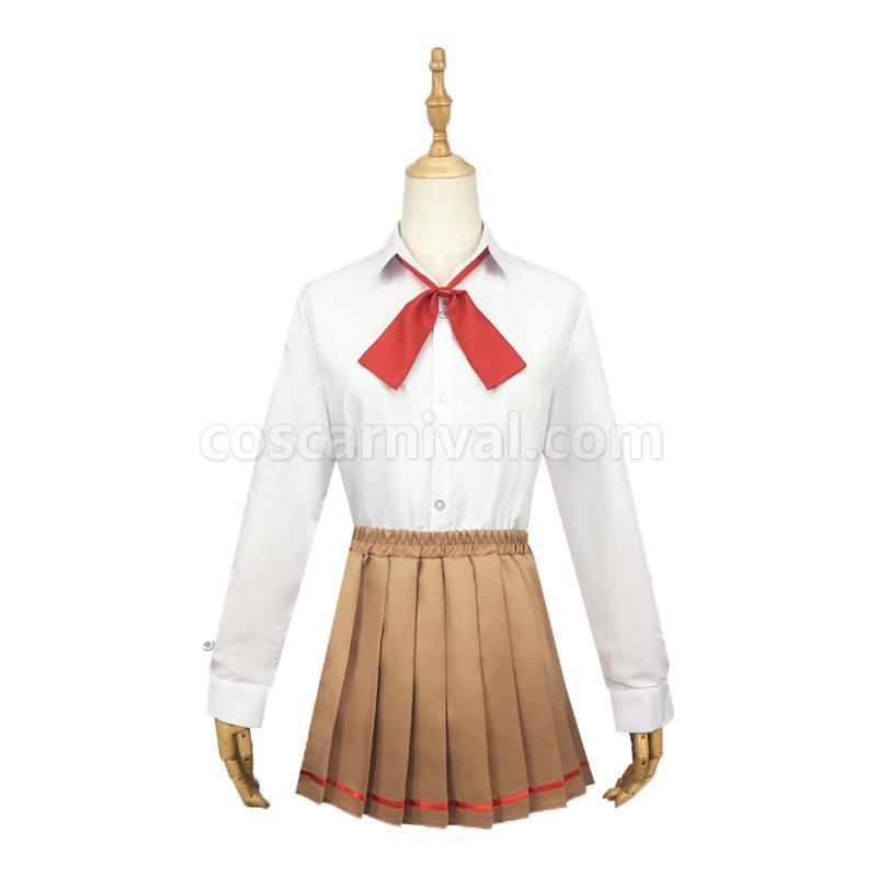 We Never Learn!: Bokuben Furuhashi Fumino Uniform Cosplay Costume coscarnival