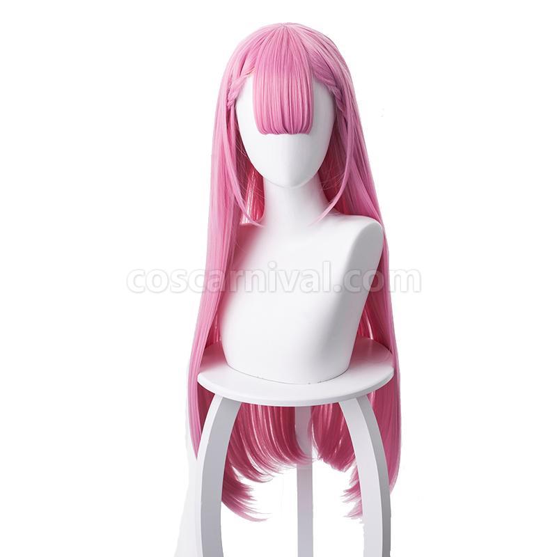 we never learn bokuben mafuyu kirisu pink long anime costumes