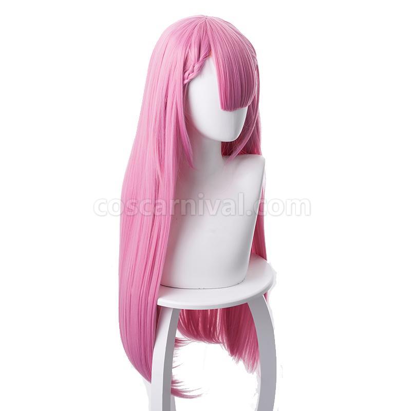 we never learn bokuben mafuyu kirisu pink long anime costumes