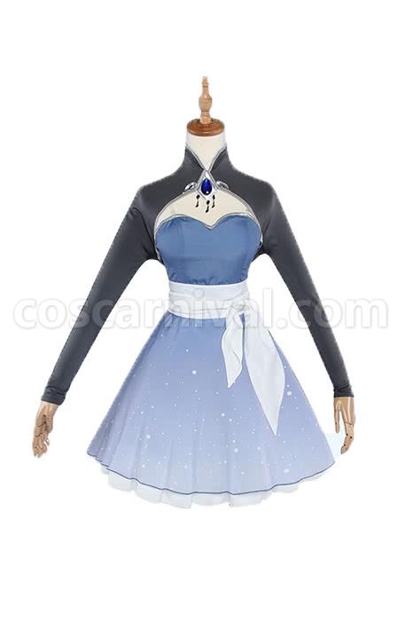 Weiss Schnee Lovely Purple Cosplay Costume coscarnival