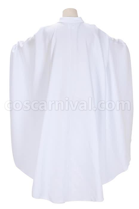 White Color Big World Cosplay Costume coscarnival