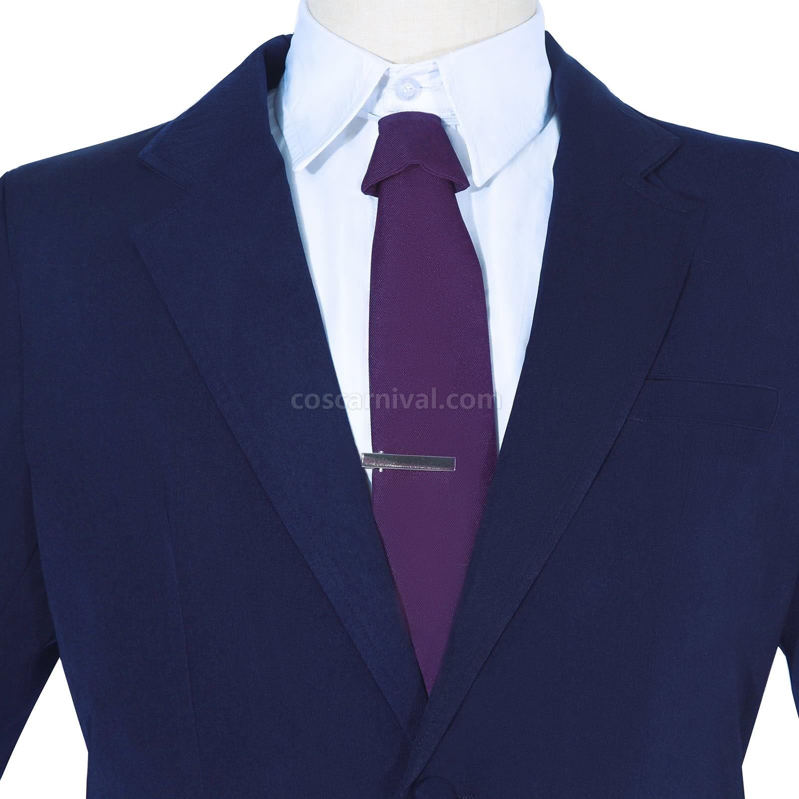 WotaKoi Love is Hard for Otaku Hirotaka Nifuji ブルー スーツ メンズ コスプレ コスチューム coscarnival