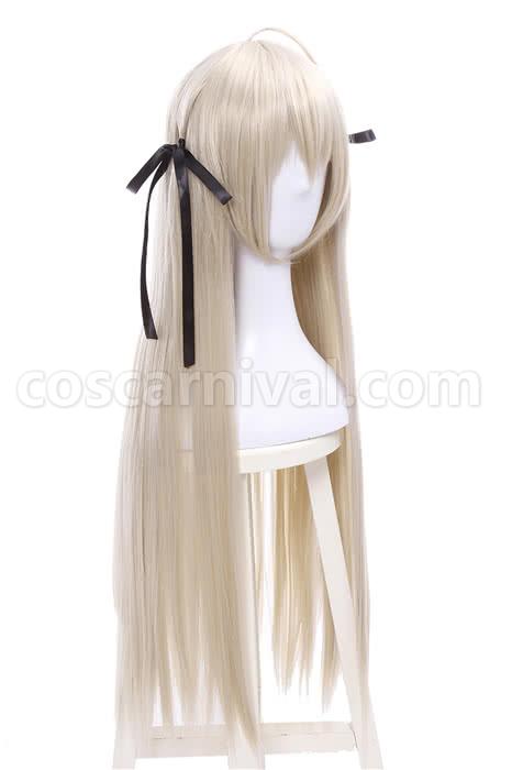 Yosuga no Sora Kasugano Sora Light Gray Straight Cosplay Costume coscarnival