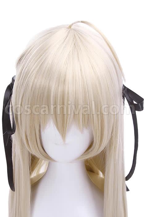 Yosuga no Sora Kasugano Sora Light Gray Straight Cosplay Costume coscarnival