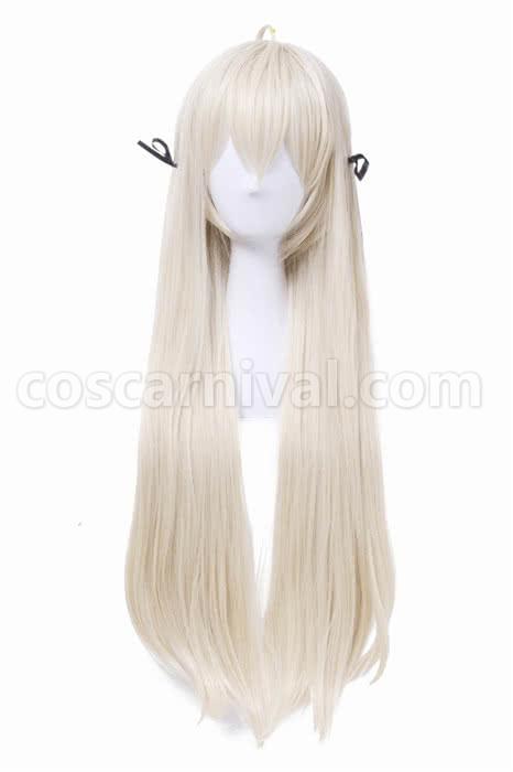Yosuga no Sora Kasugano Sora Long Flaxen Synthetic Cosplay Costume  coscarnival