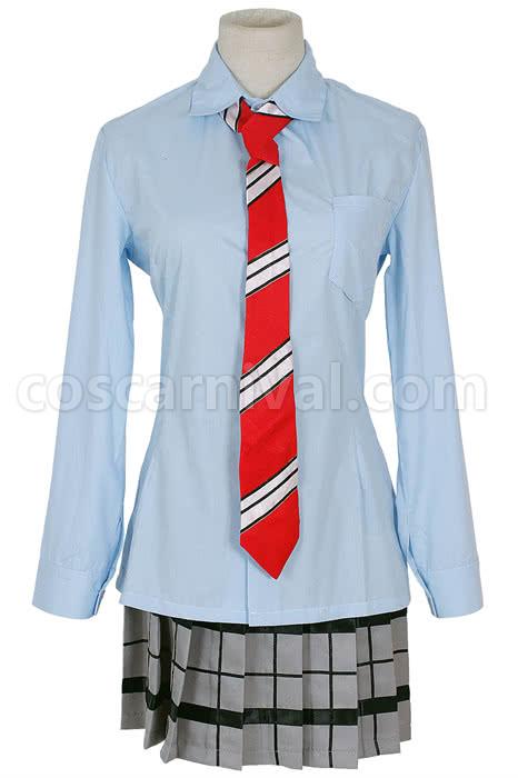 Your Lie In April Miyazono Kaori Suit Cosplay Costume coscarnival