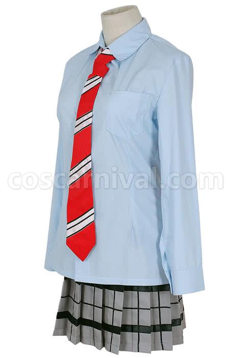 Your Lie In April Miyazono Kaori Suit Cosplay Costume coscarnival