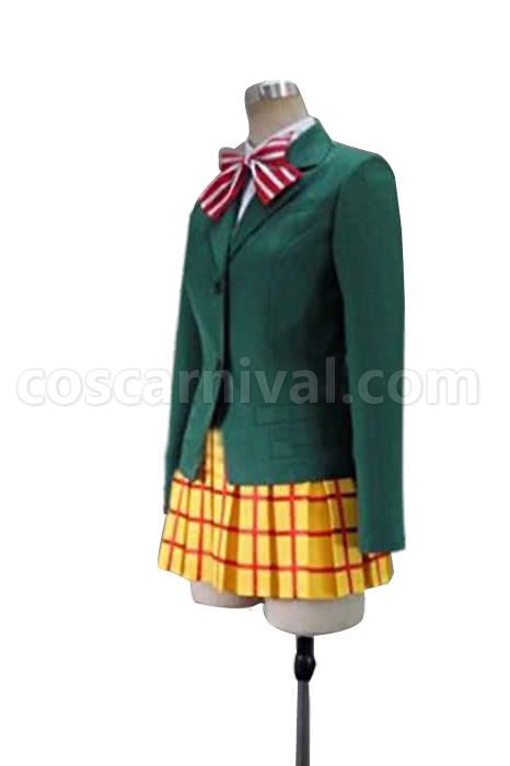 Yowamushi Pedal Miki Kanzaki School Uniform Cosplay Costume coscarnival