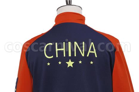 Yuri On Ice Guang Hong Ji 운동복 정장 코스프레 의상 coscarnival