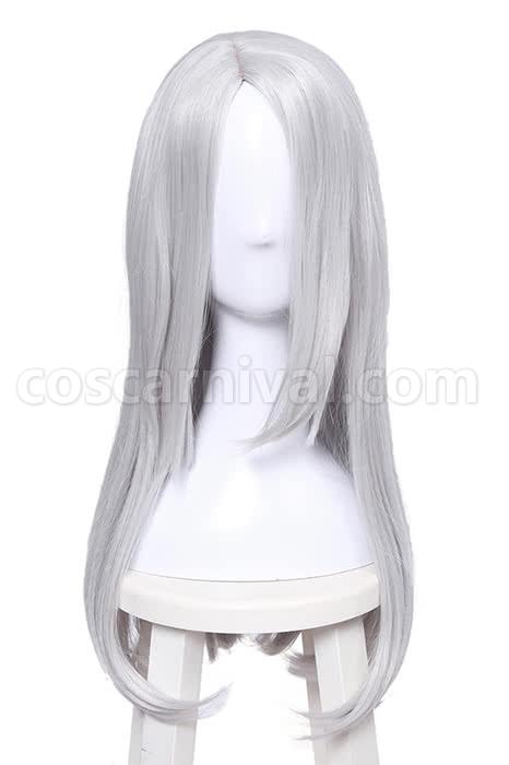 Yuri on Ice Victor Nikiforov 롱 실버 코스프레 의상 coscarnival