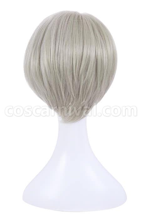 yuri on ice victor nikiforov wigs men short gray hair anime costume