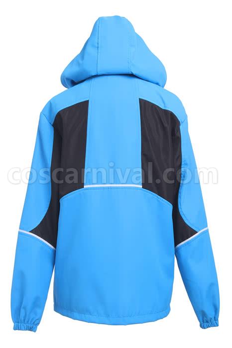 Yuri on Ice 유리 카츠키 블루 스포츠웨어 자켓 코스프레 의상 coscarnival