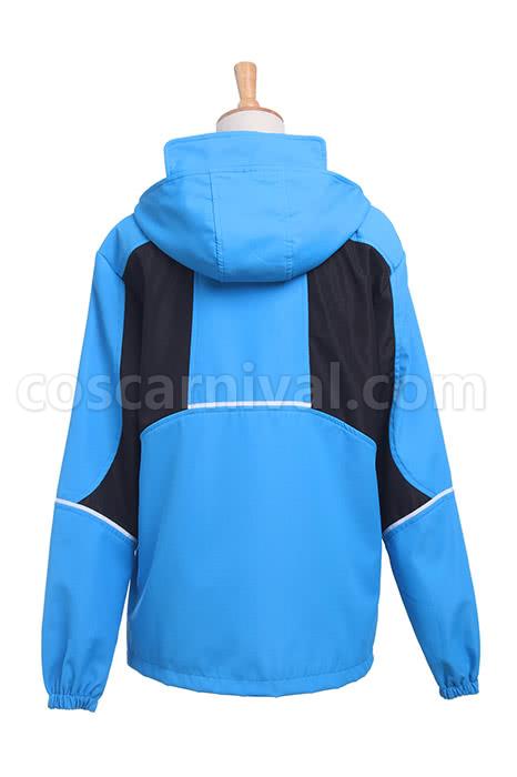 Yuri on Ice 유리 카츠키 블루 스포츠웨어 자켓 코스프레 의상 coscarnival