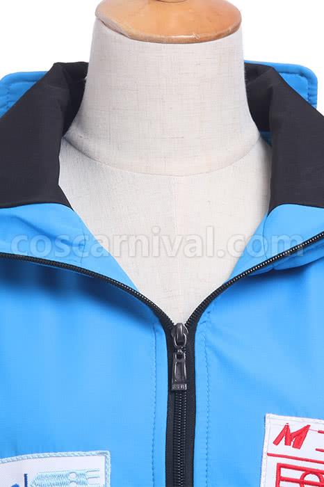 Yuri on Ice 유리 카츠키 블루 스포츠웨어 자켓 코스프레 의상 coscarnival