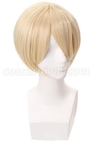 yuri on ice yuri plisetsky blonde short synthetic wigs anime cosplays