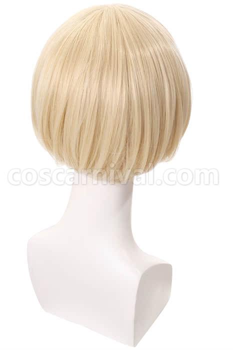 yuri on ice yuri plisetsky blonde short synthetic wigs anime cosplays